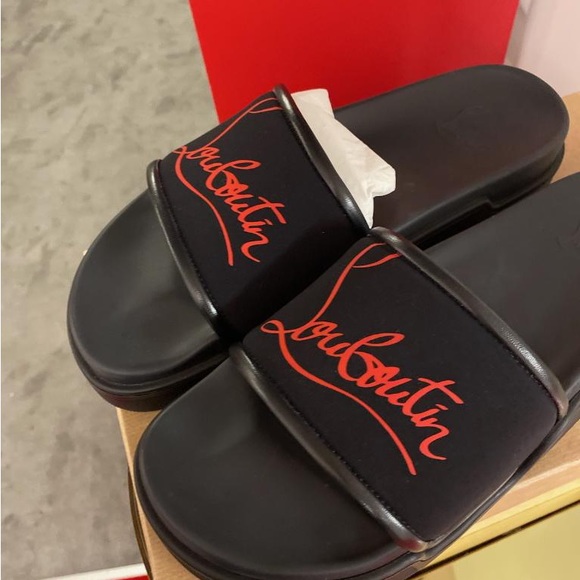 Christian Louboutin men’s slides size 46 (US 13) - Picture 2 of 4